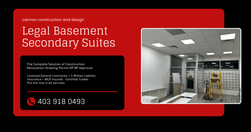 Legal Basement Secondary Suites