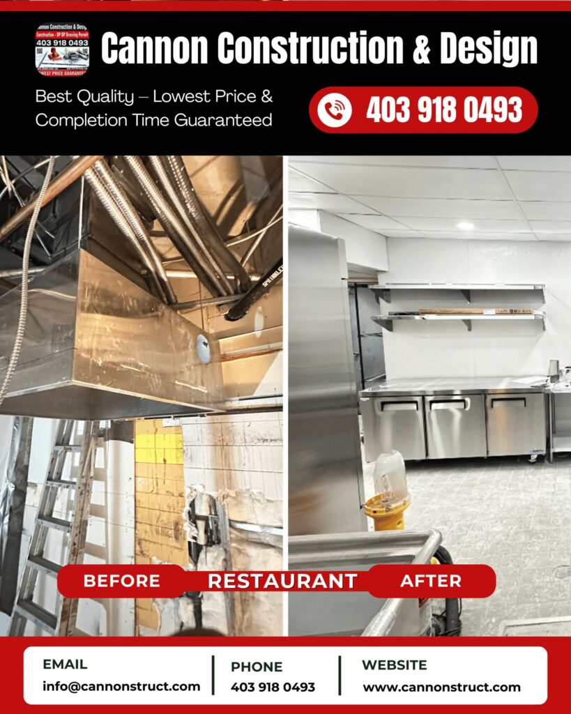 Restaurant Drawings & Construction