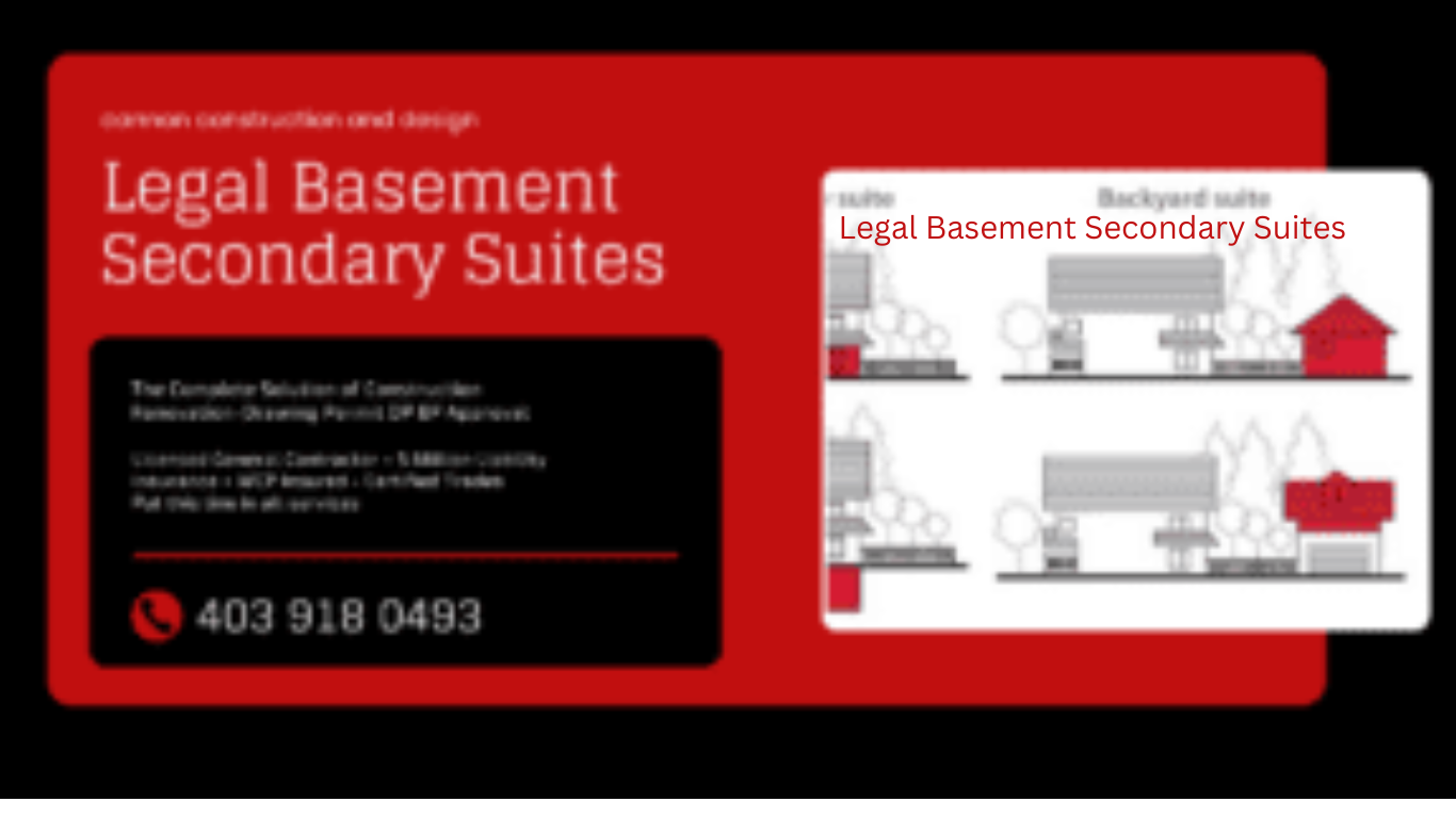 Find Affordable And Modern Legal Basement Secondary Suites Built In ...