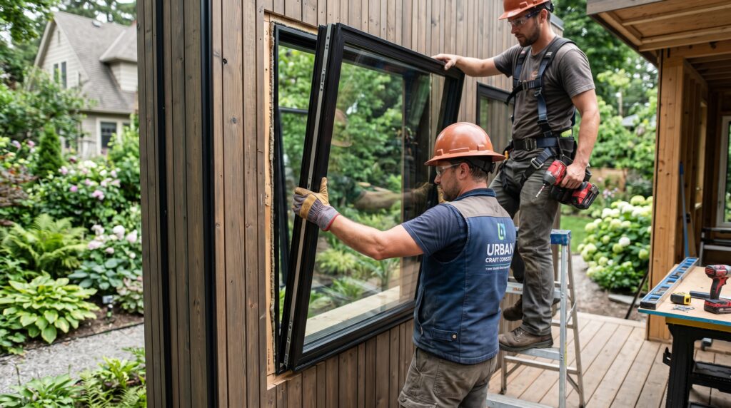 Construction Backyard Secondary Suite