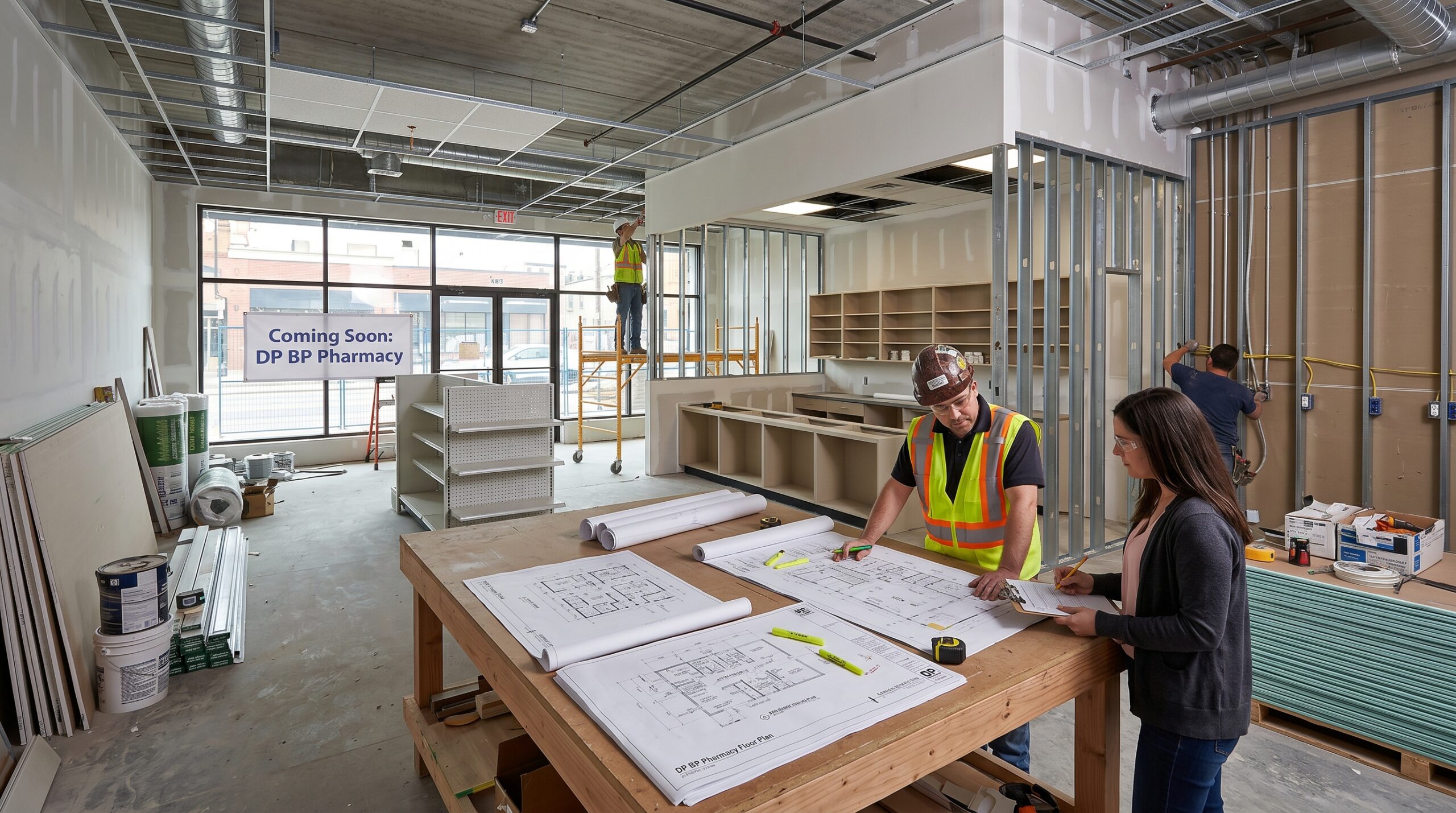 DP BP Pharmacy Drawings & Construction
