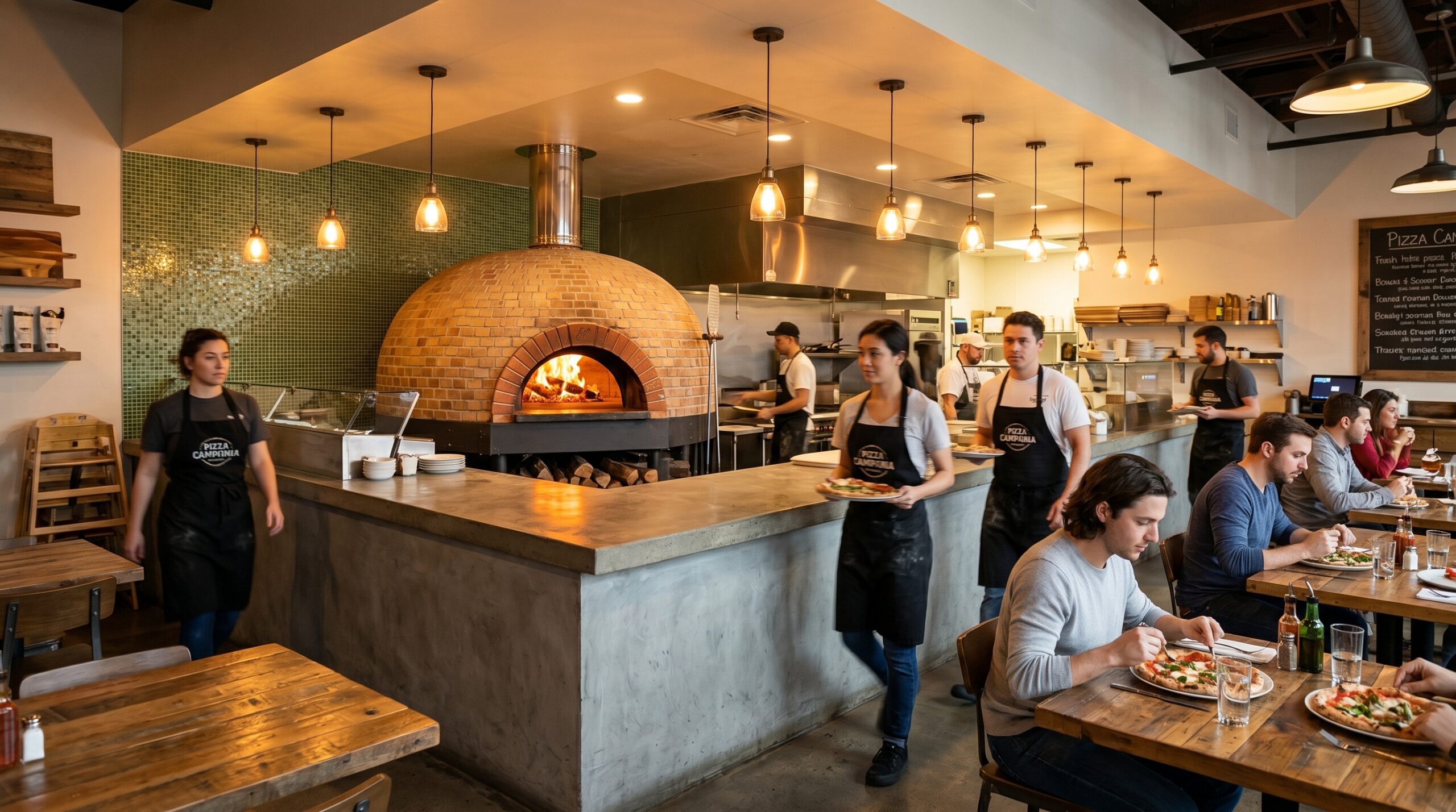 Pizza Shop Drawings and Construction