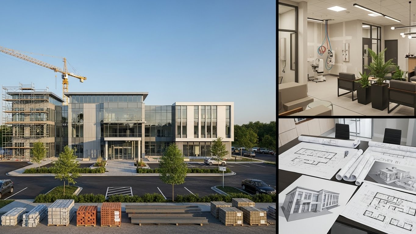 Eye Clinic Drawings and Construction