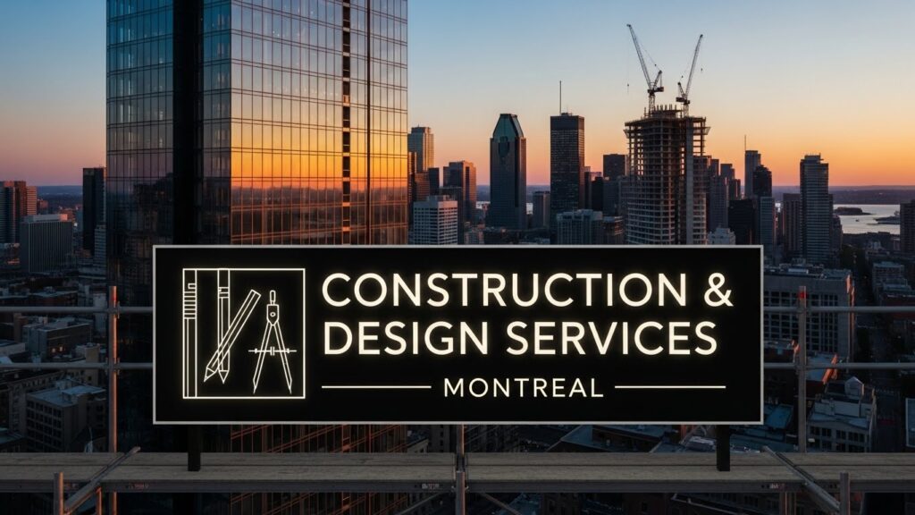 Construction & Design Services in Montreal