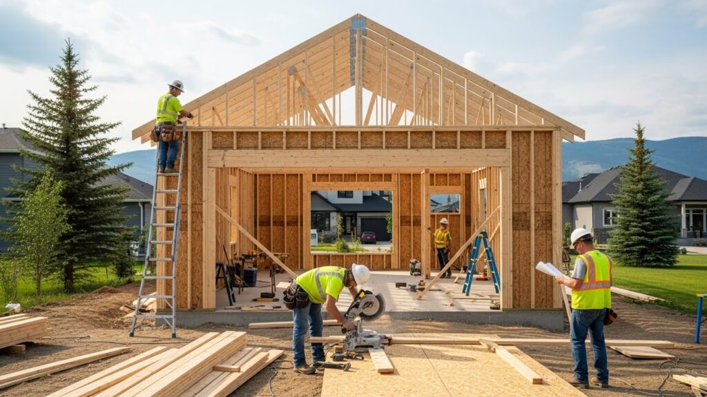 Garage Construction Services in Alberta