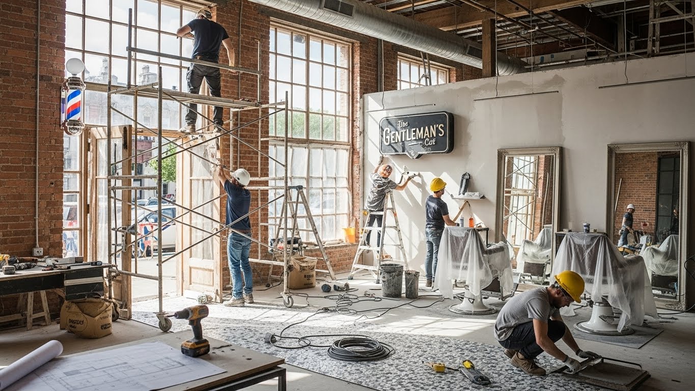 Barber Shop Construction Services