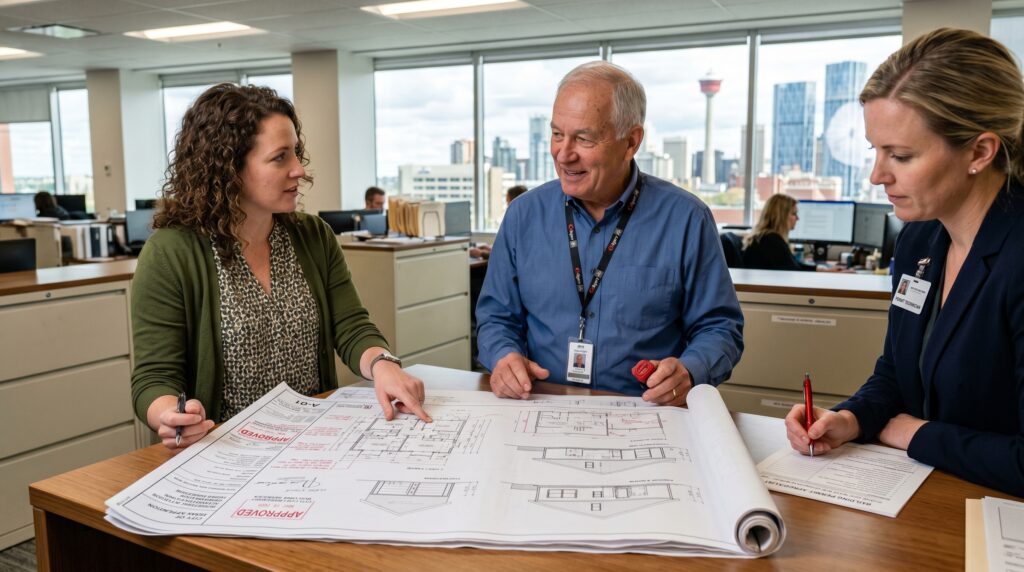 Calgary Permit Drawings Approval