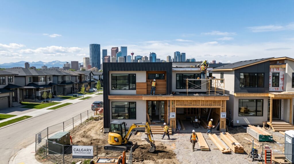 Modern Home Construction in Calgary
