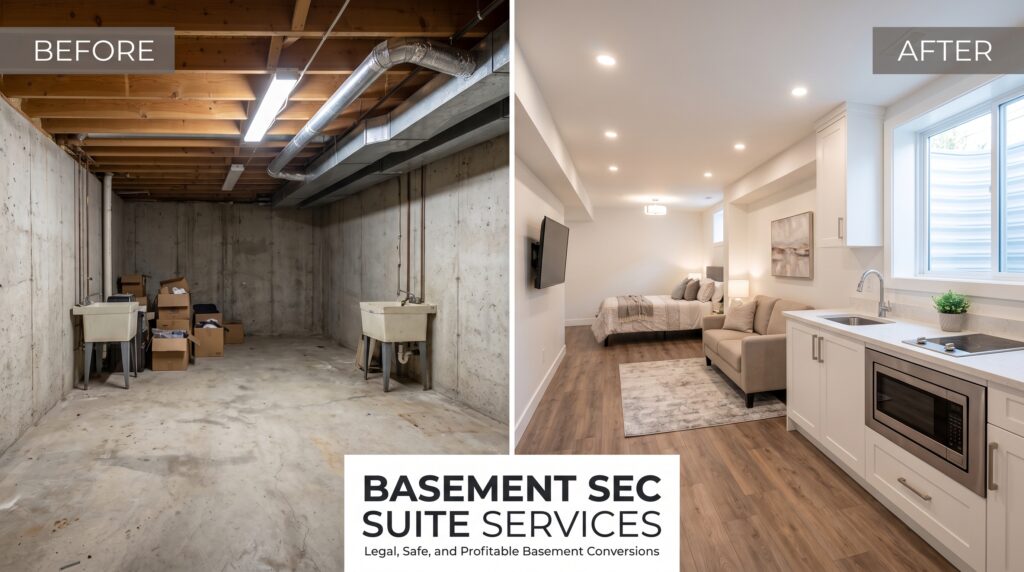 Basement Sec Suite Services in Canada