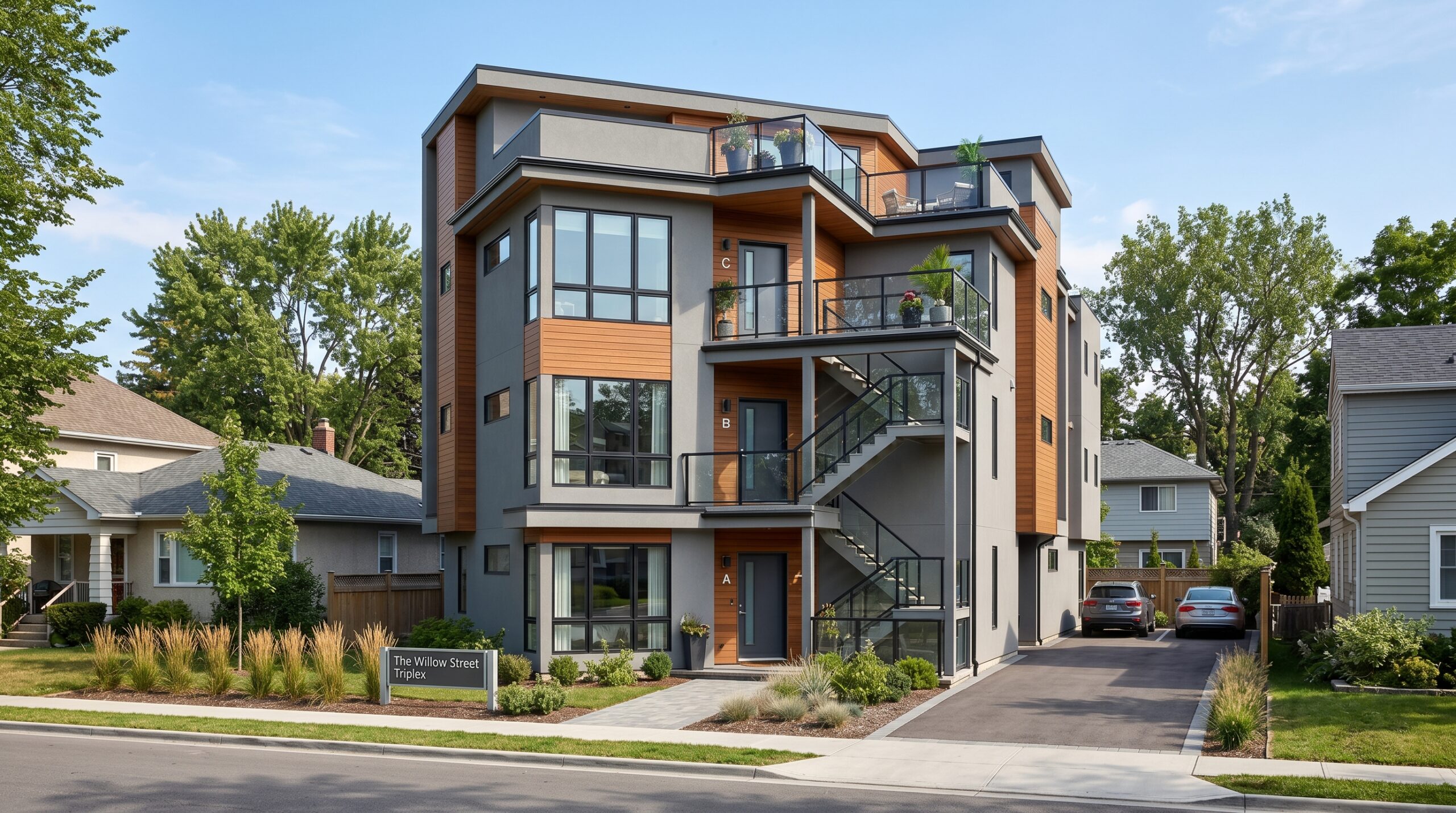 Triplex Construction in Calgary