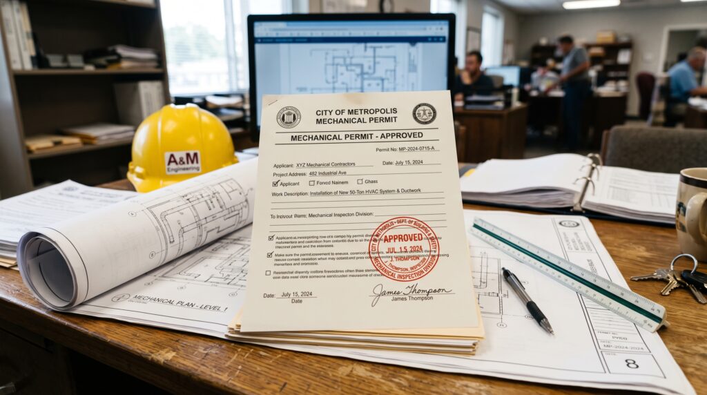 Mechanical Permit Approval