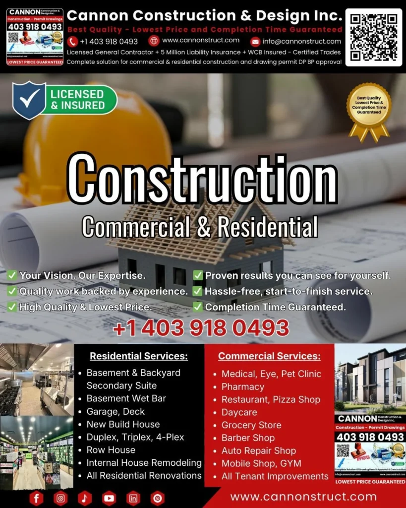 Construction Company Canada
